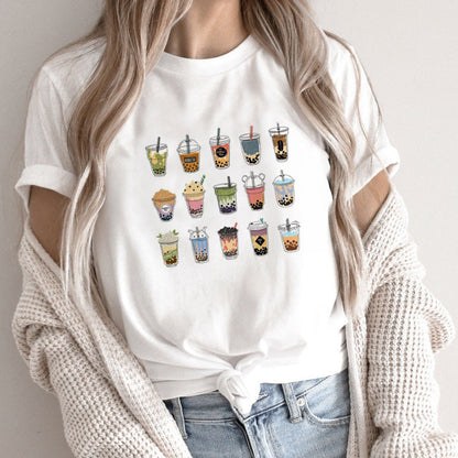 Fashion Personalized T-shirt Women's Short Sleeve VAleG