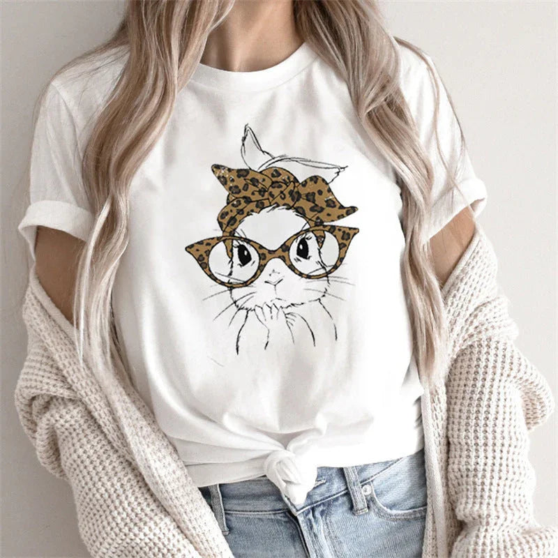 Fashion Personalized T-shirt Women's Short Sleeve - VAleG