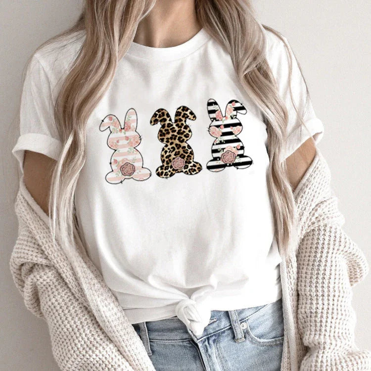 Fashion Personalized T-shirt Women's Short Sleeve - VAleG