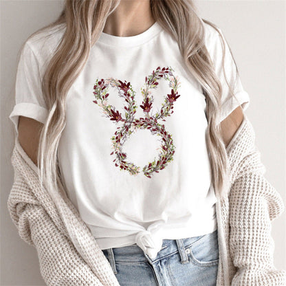 Fashion Personalized T-shirt Women's Short Sleeve VAleG