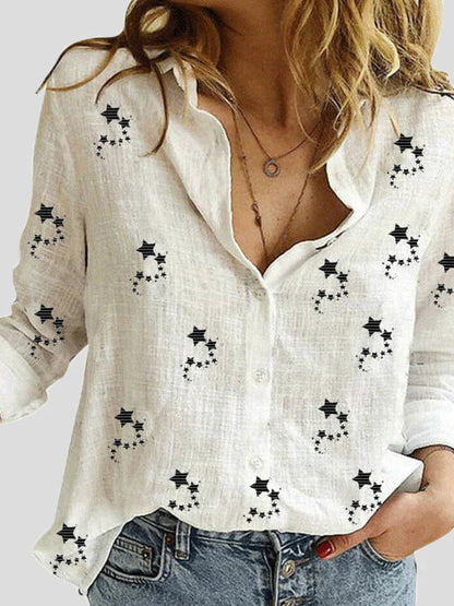 Ethnic Style Fashion Personalized Women's Shirt VAleG