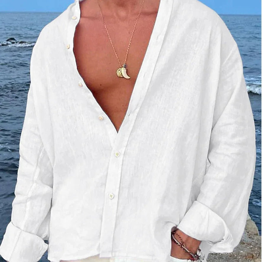 Men's Outdoor Daily Shirts, Holiday Streetwear, Basic Casual - VAleG