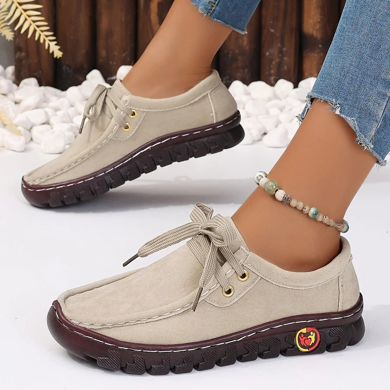 Women's Flat Gommino Soft Bottom Casual - VAleG