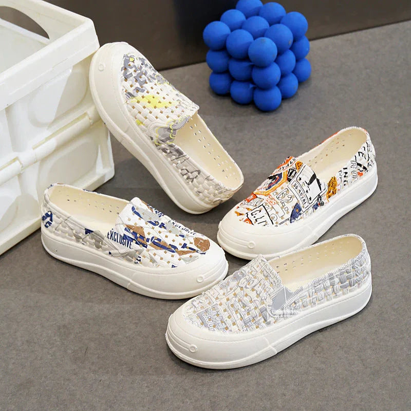 Soft Bottom Mesh Casual Breathable Waterproof Beach Shoes - VAleG
