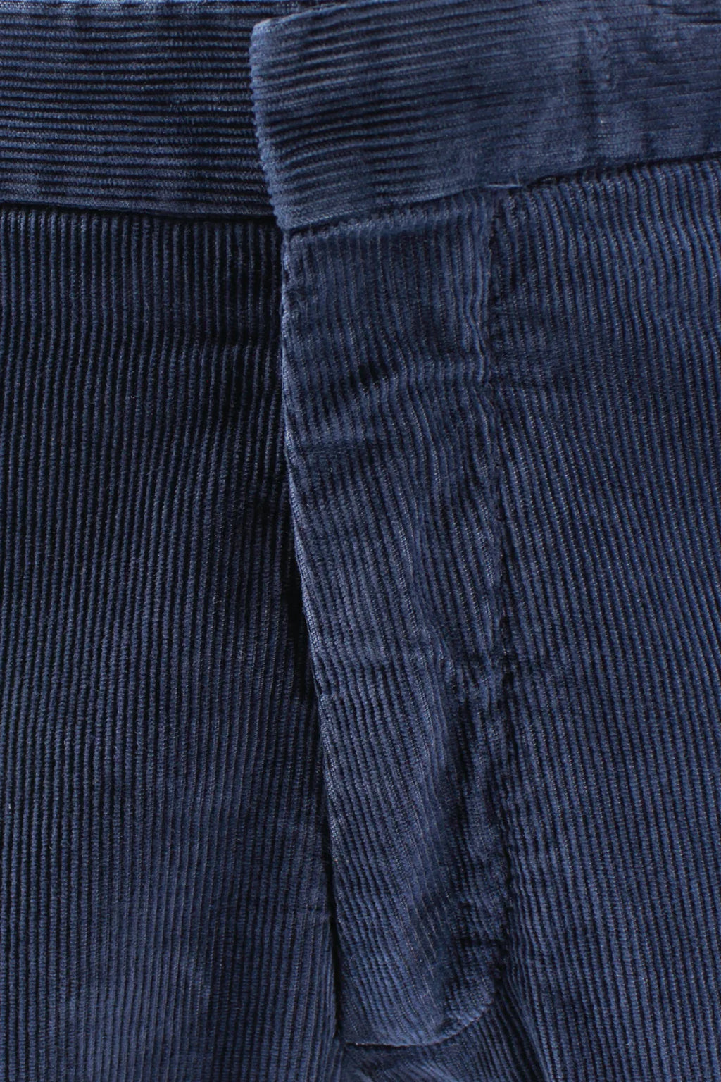 Pantalone in Velluto Millerighe Blu - Made in Italy | PROGETTO DUE