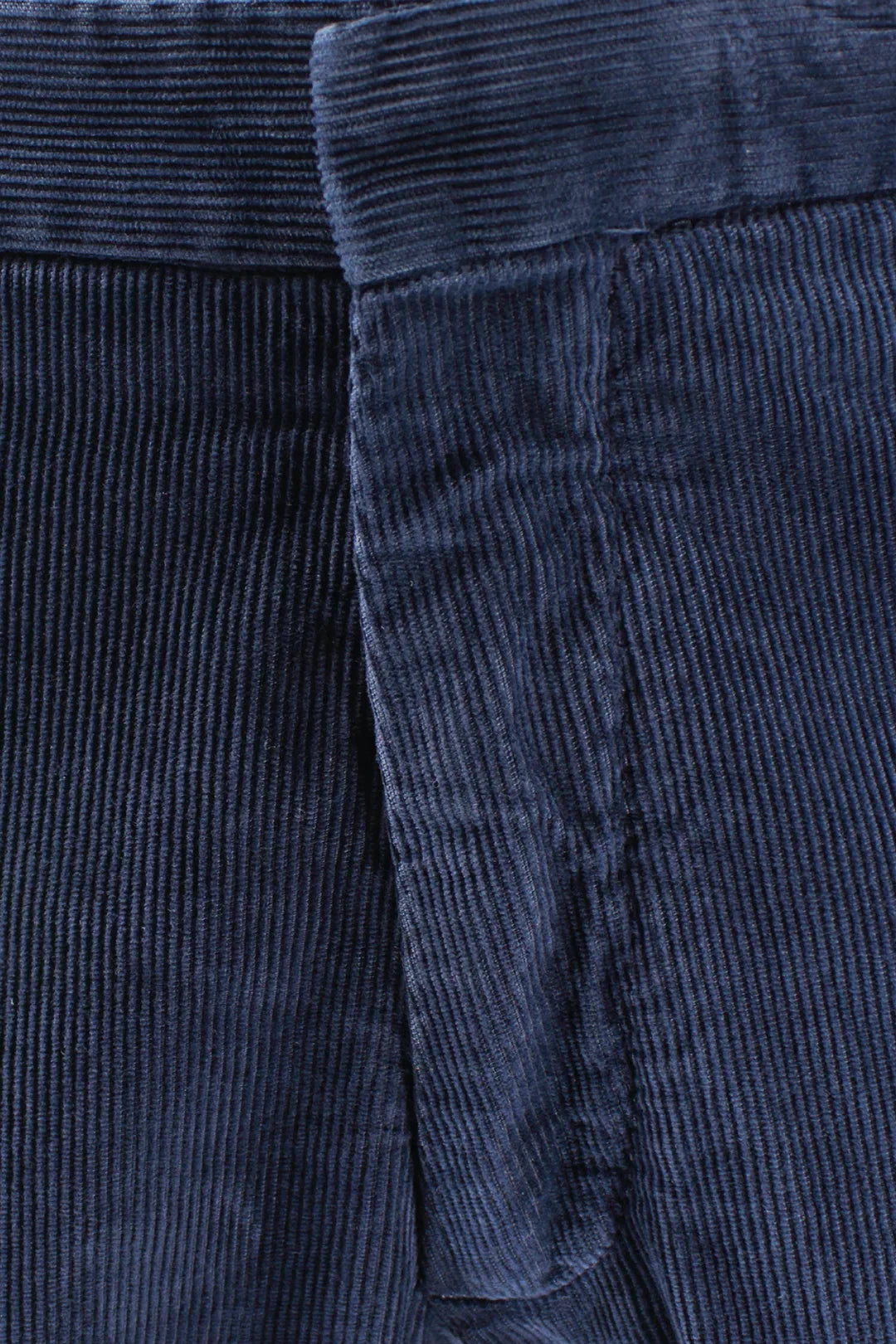 Pantalone in Velluto Millerighe Blu - Made in Italy | PROGETTO DUE