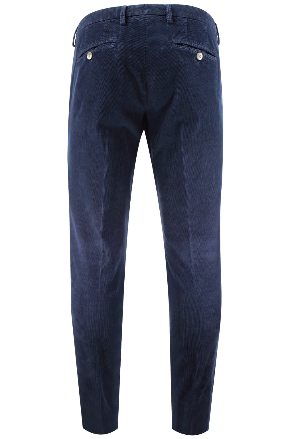 Pantalone in Velluto Millerighe Blu - Made in Italy | PROGETTO DUE