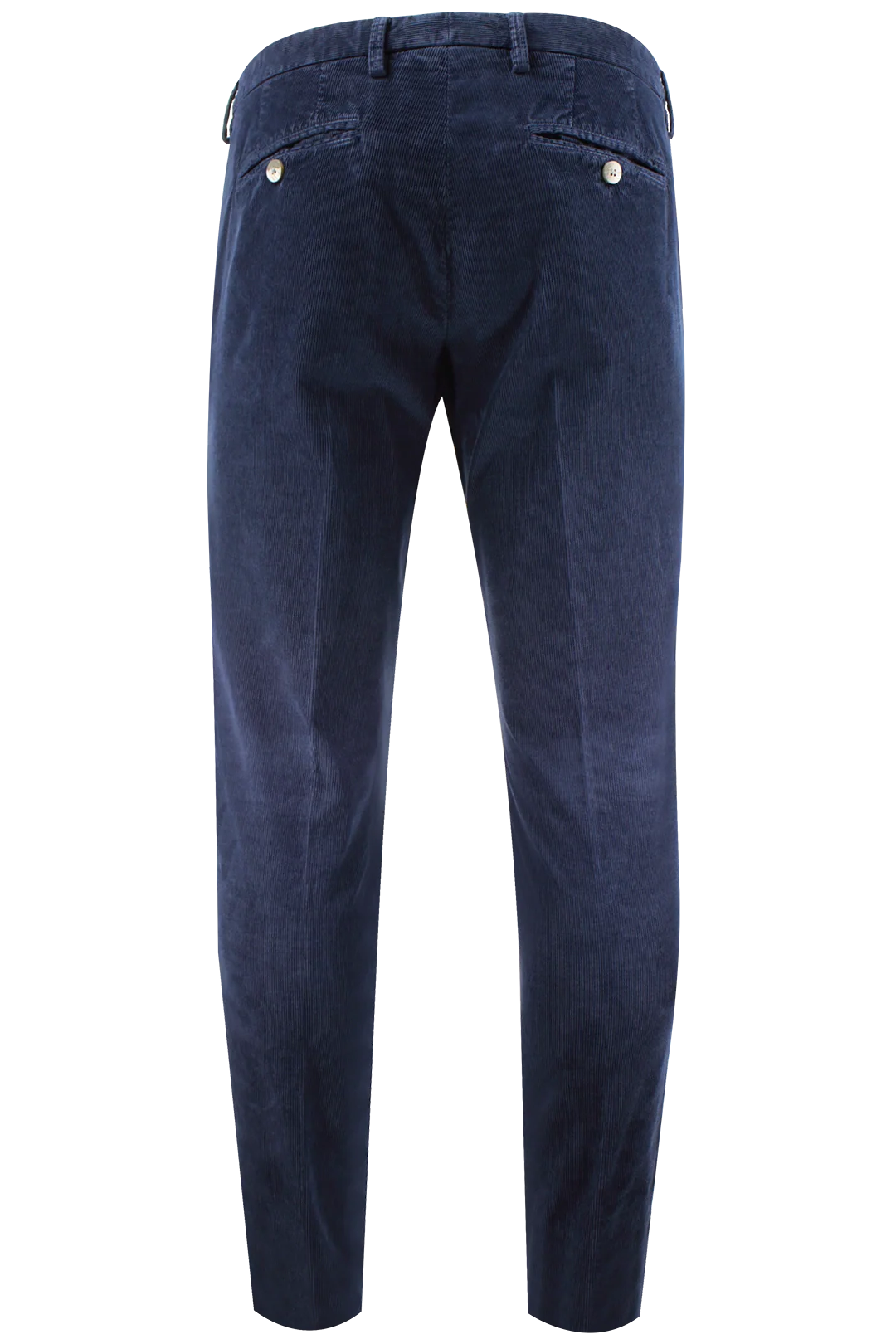 Pantalone in Velluto Millerighe Blu - Made in Italy | PROGETTO DUE