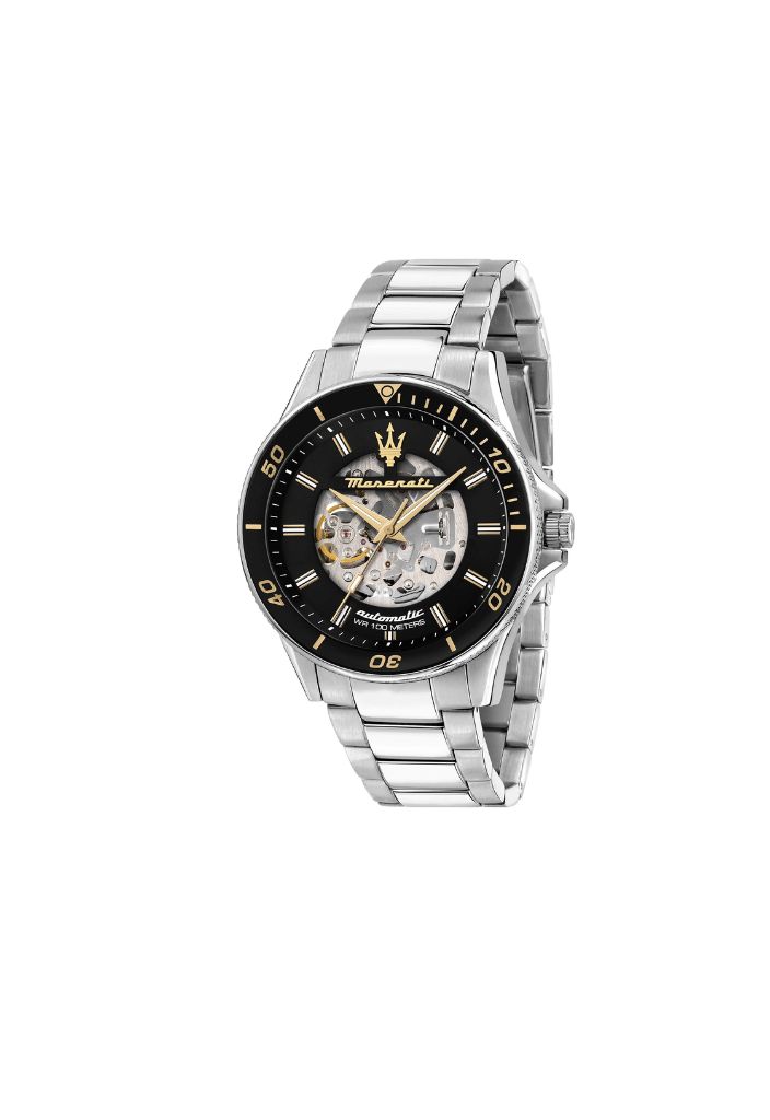Orologio Maserati R88 scheletrato acciaio – Eleganza sportiva e precisione