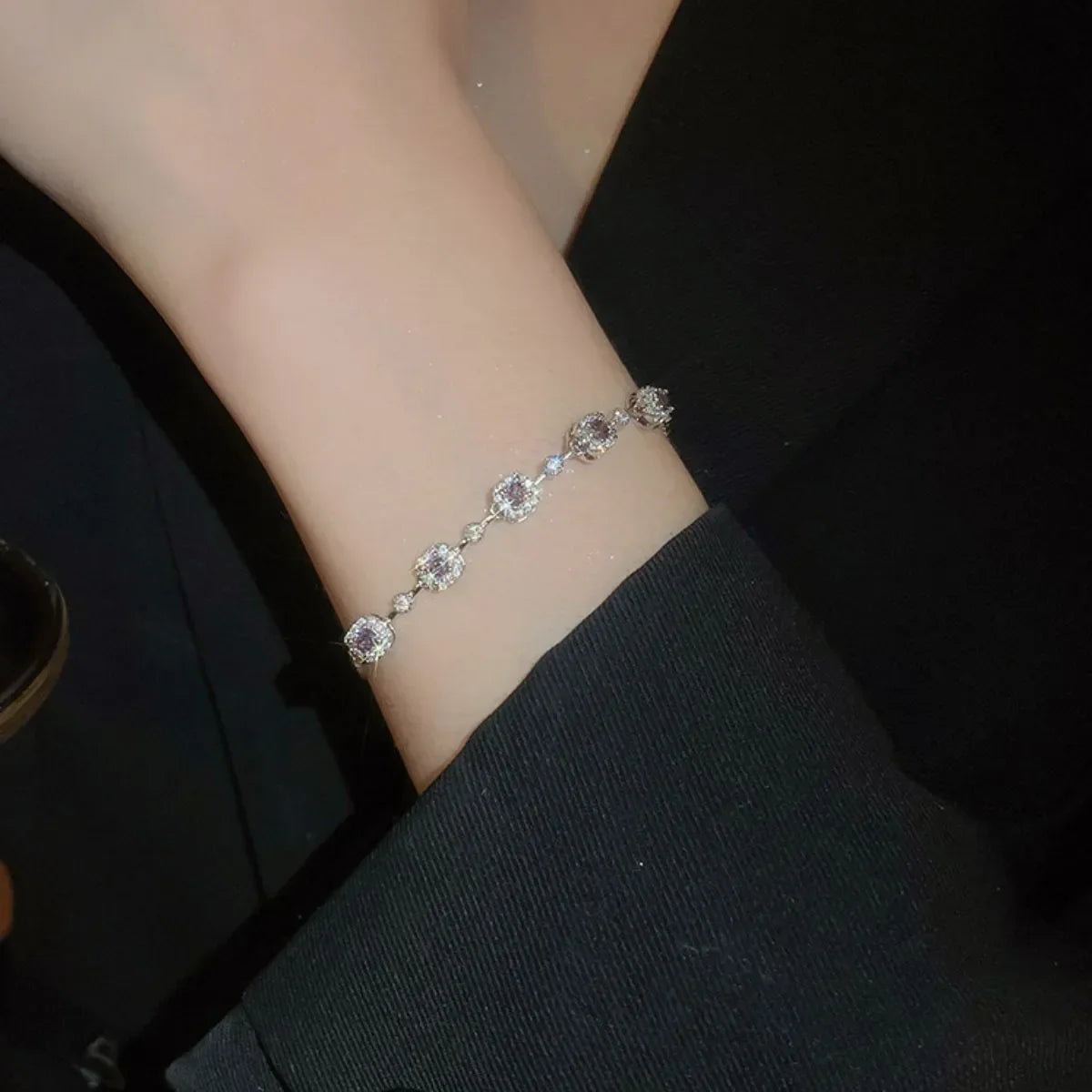 Copper Zircon Bracelet - VAleG