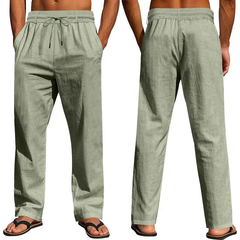 Loose Drawstring Beach Sports Trousers Men - VAleG