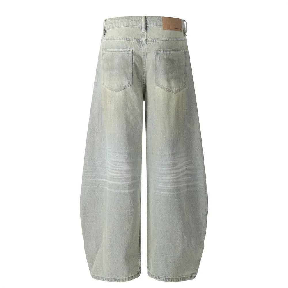 Distressed Dirty Machete Jeans For Men - VAleG