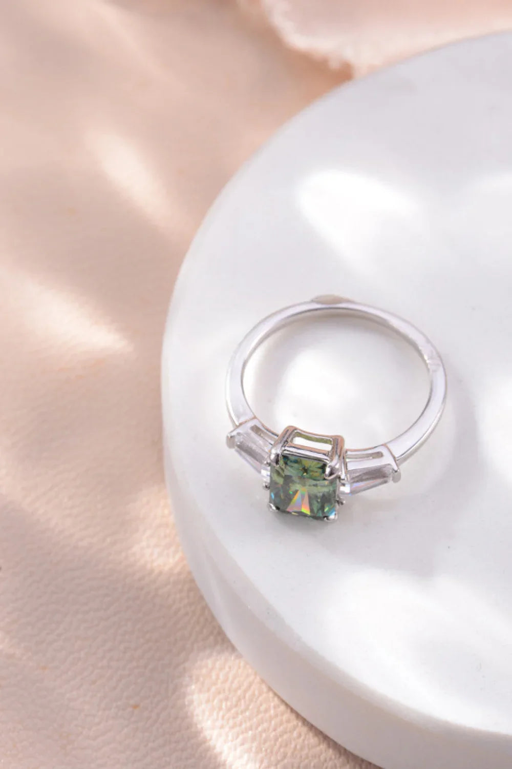 2 Carat Moissanite 925 Sterling Silver Ring - VAleG