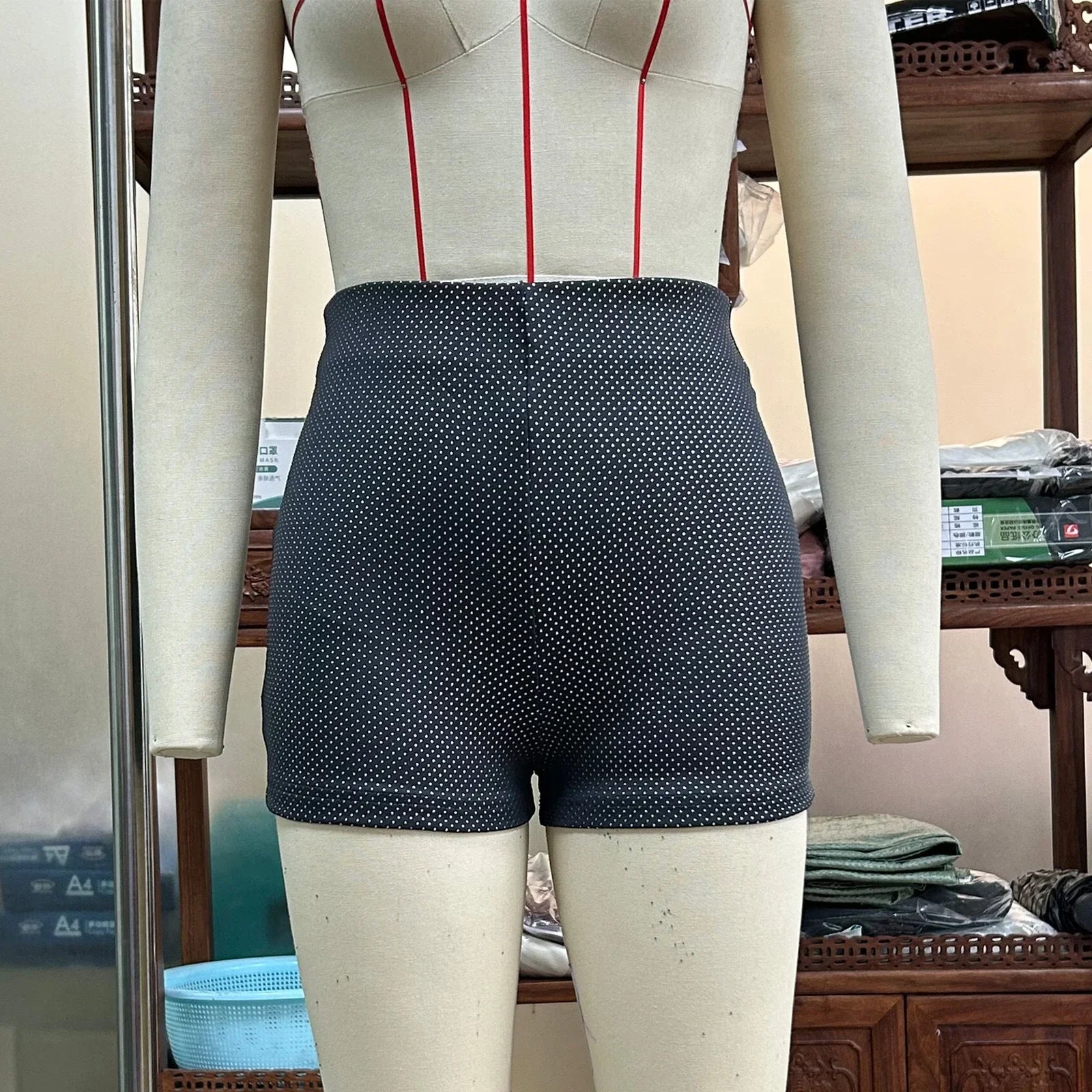 Shiny Shorts Tight Pants Hot Girl - VAleG