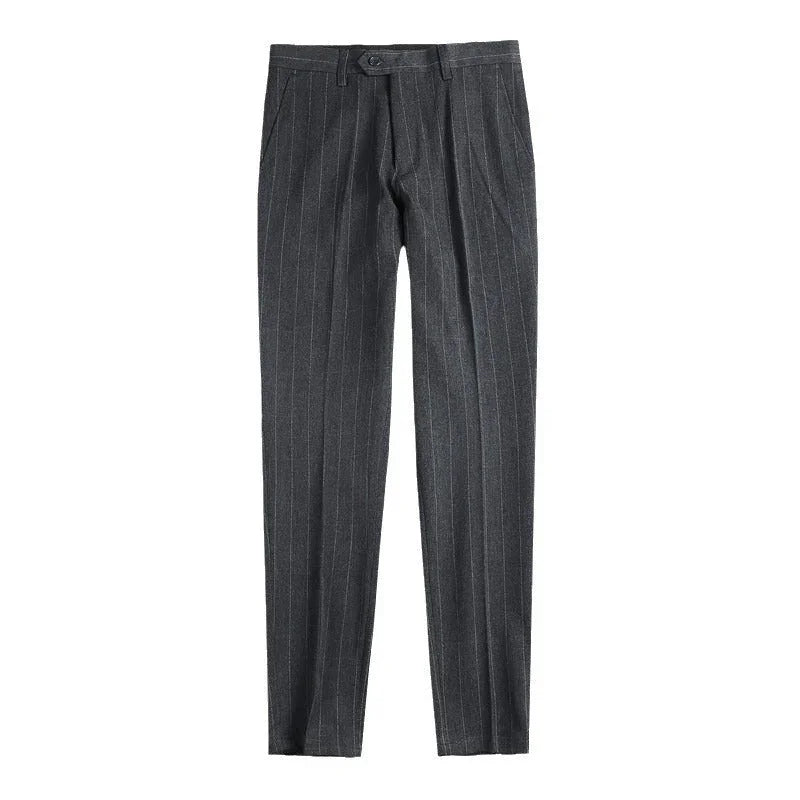 Thin Men's Slim Fit Suit Pants Fashion - VAleG