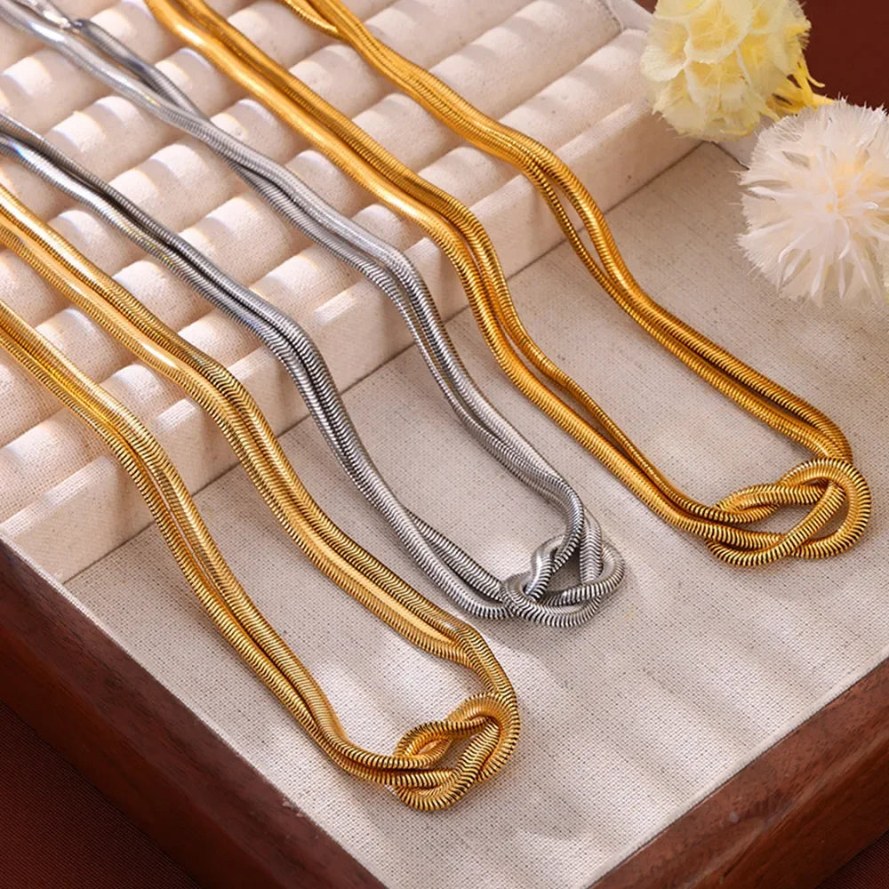 Titanium Steel Knot Necklace - VAleG