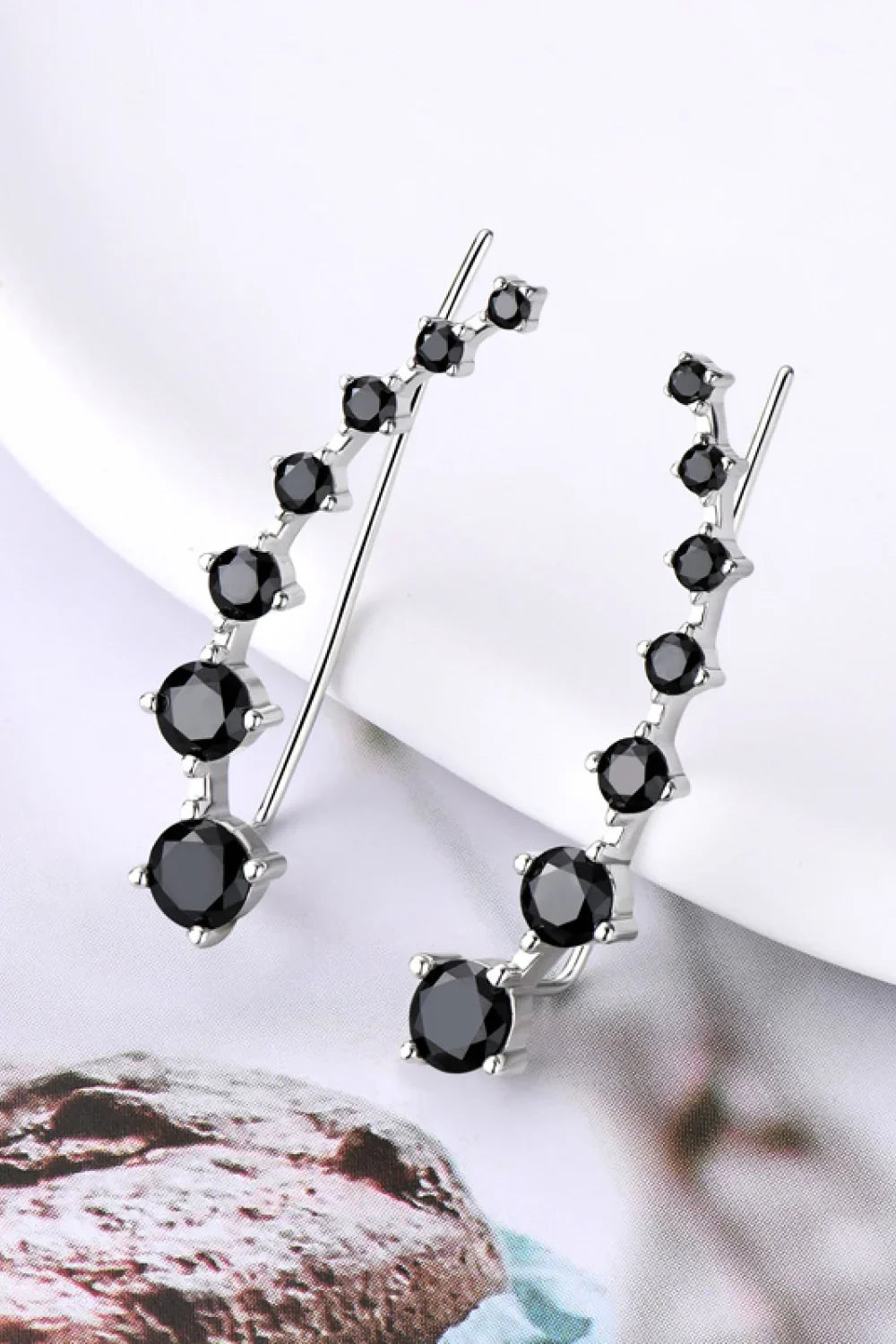 1.9 Carat Moissanite 925 Sterling Silver Earrings - VAleG