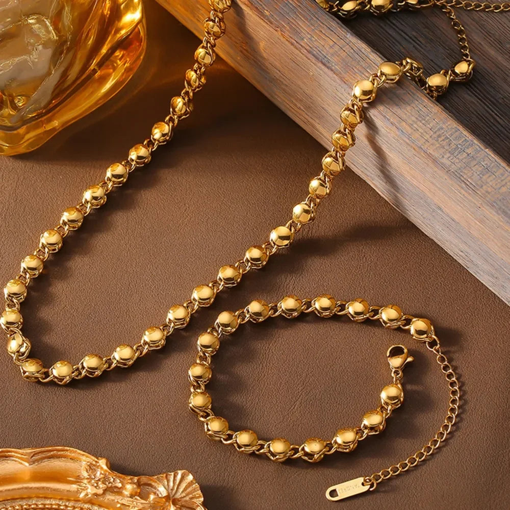 18K Gold-Plated Copper Necklace - VAleG