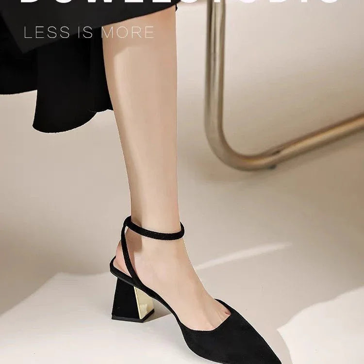 French Style Closed Toe Sandals For Women - VAleG