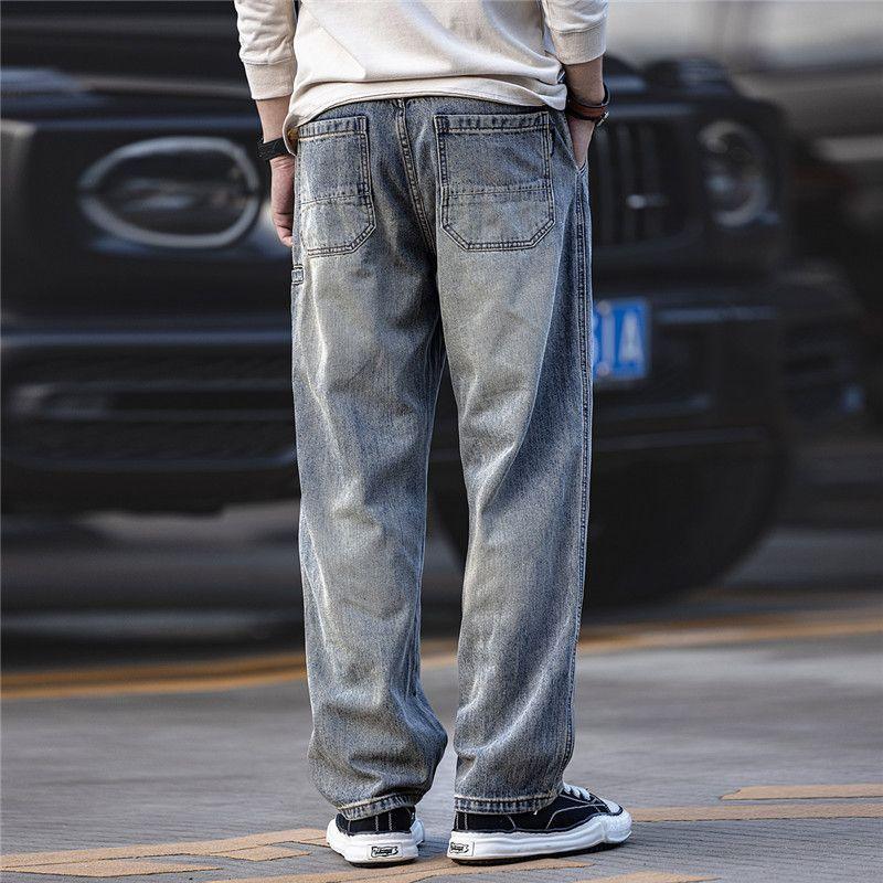 Men's Retro Simple Casual Wide-leg Pants - VAleG