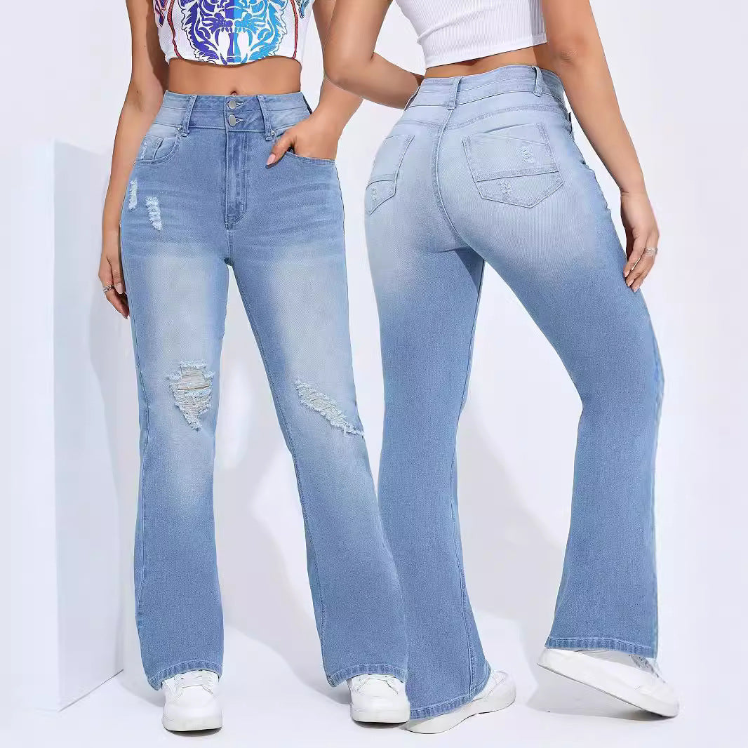 Pantaloni di jeans slim fit all-match