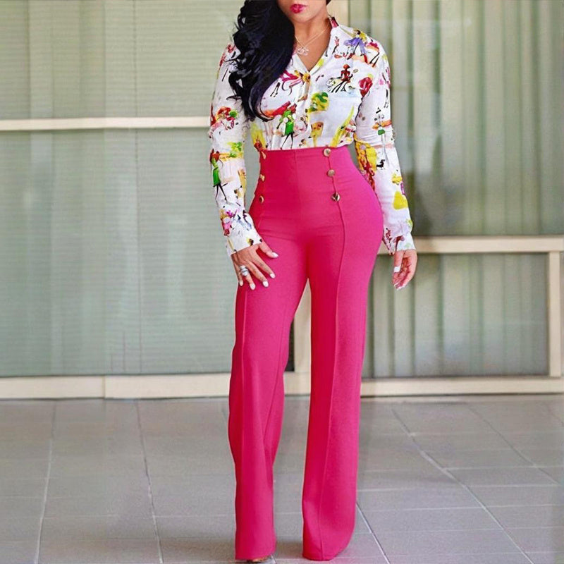Pantaloni svasati per abbigliamento casual e formale