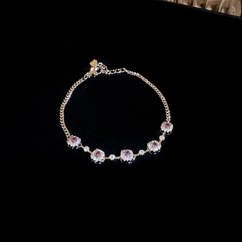 Copper Zircon Bracelet - VAleG