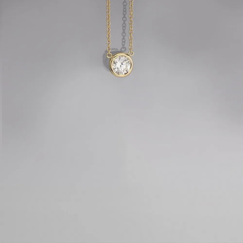 18K Gold-Plated Stainless Steel Pendant Necklace - VAleG