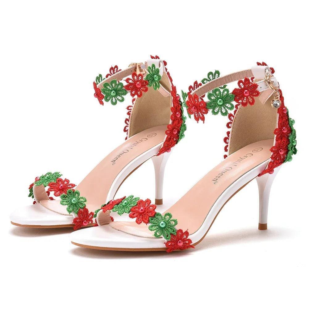 Beaded Large And Small Size Summer Sandals - VAleG