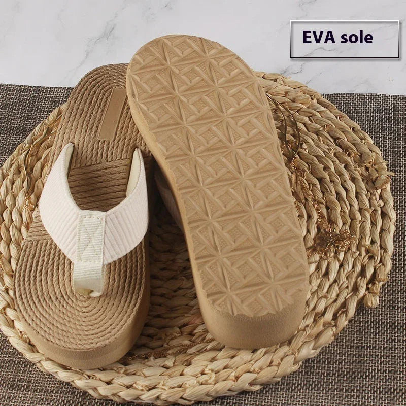 Platform Eva Slippers Women's Summer Outerwear - VAleG