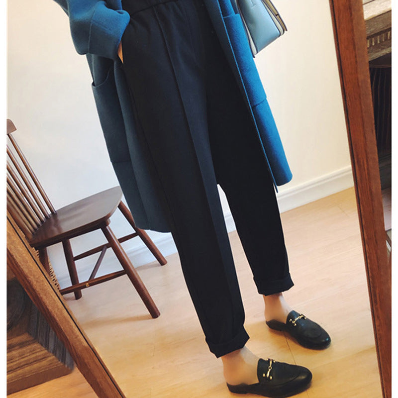 Pantaloni casual affusolati dritti