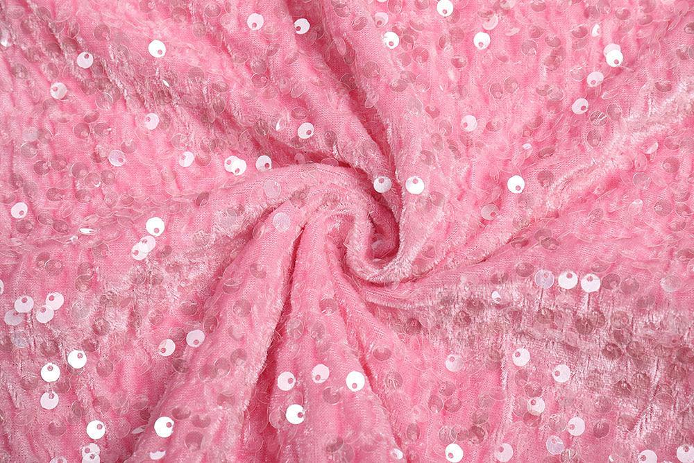 Women's Off-shoulder Slimming Sequins Backless Bow Split Tight Long Dress - VAleG