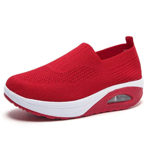 Middle-aged And Elderly Mom Shoes Mesh Outdoor Running Shoes - VAleG