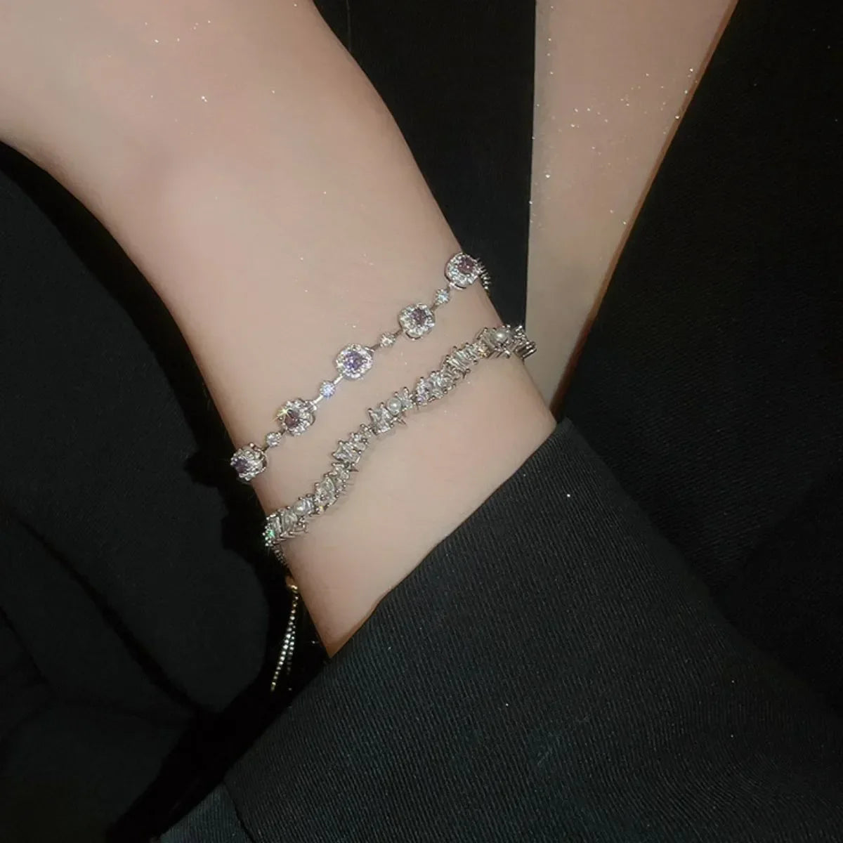 Copper Zircon Bracelet - VAleG
