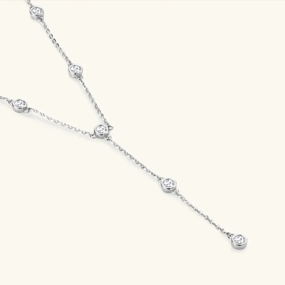 1.1 Carat Moissanite 925 Sterling Silver Necklace - VAleG