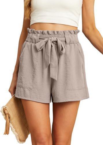 Women's Short Belt Pocket Summer Casual - VAleG