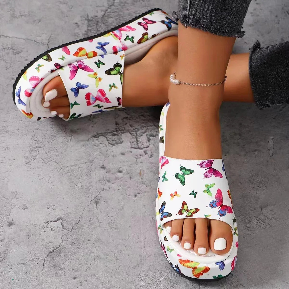 Plus Size Slippers Women's Outer Wear - VAleG