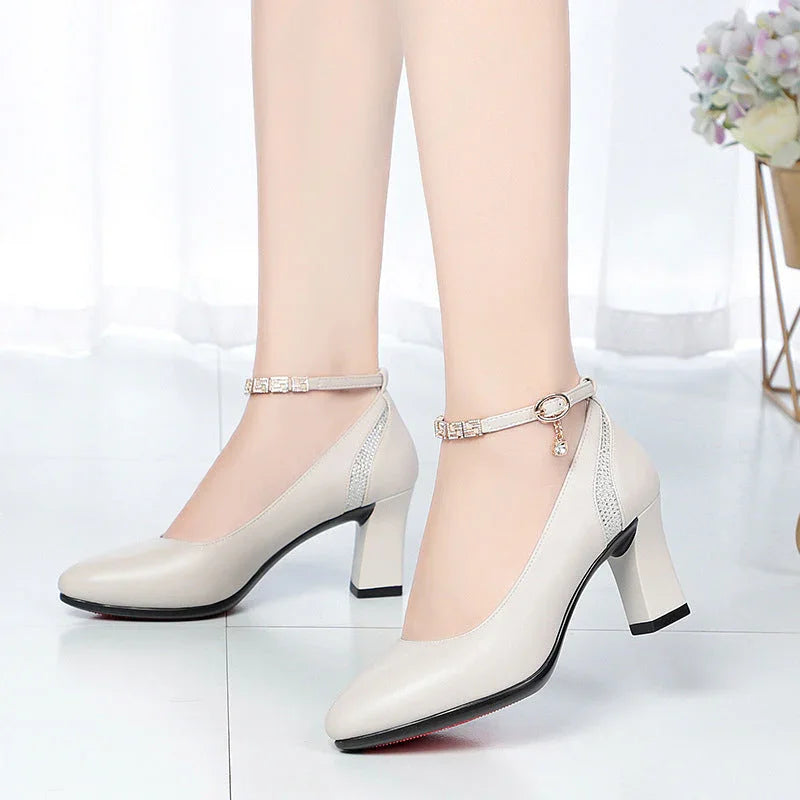 Women's Fashion Soft Bottom All-matching High Heels - VAleG