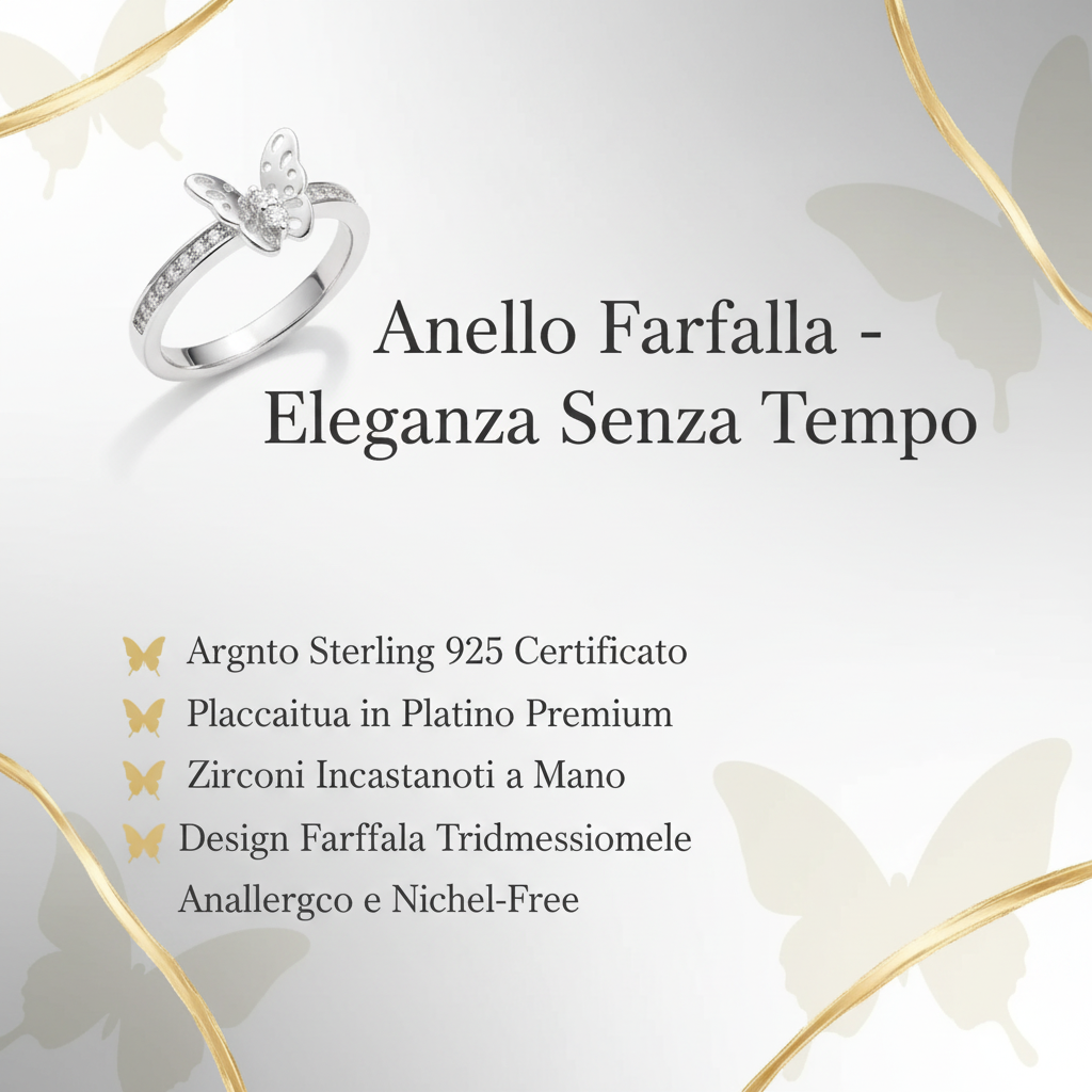 Banner Promozionale Anello Farfalla