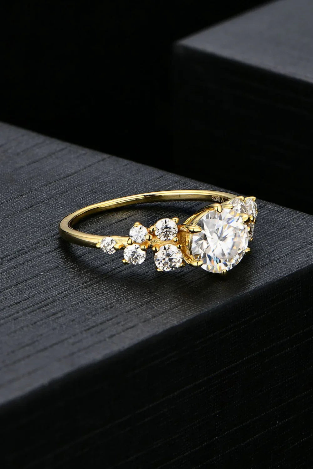 1 Carat Moissanite 925 Sterling Silver Ring - VAleG