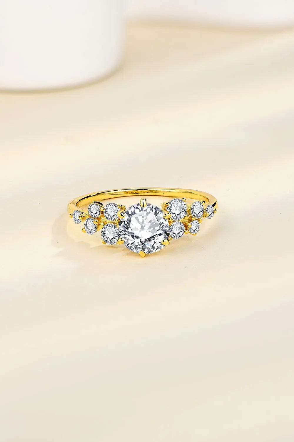 1 Carat Moissanite 925 Sterling Silver Ring - VAleG