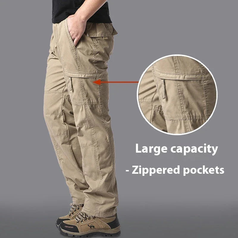 Overalls Loose Outdoor Casual Sport Climbing Trousers Multi-pocket Men - VAleG