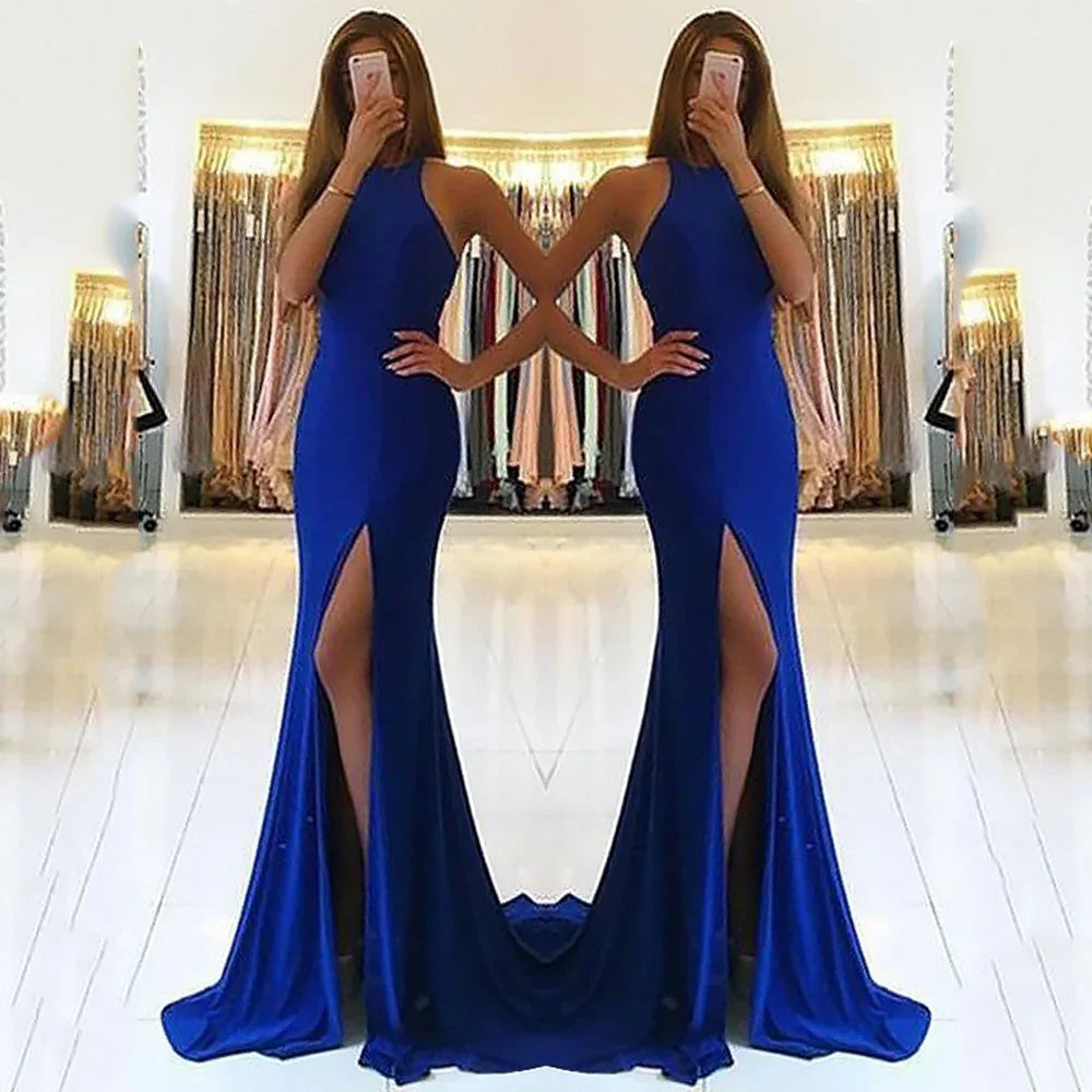 Long Ladies' Dresses Evening Dresses - VAleG