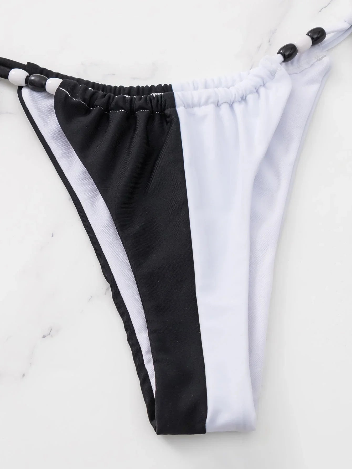 Lace-up Swimsuit Women's Sexy Swimsuit Triangle Cup Bikini - VAleG