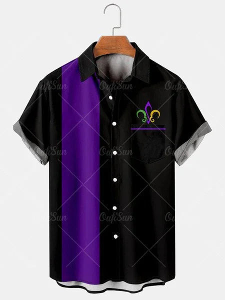 3D Summer Casual Printed Hawaiian Shirt Men Vacation Seaside Wear - VAleG