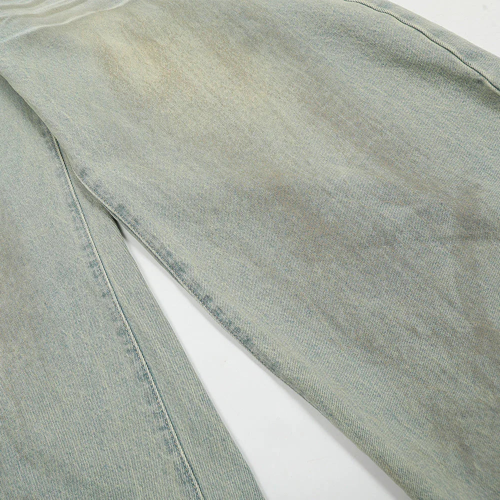 Distressed Dirty Machete Jeans For Men - VAleG