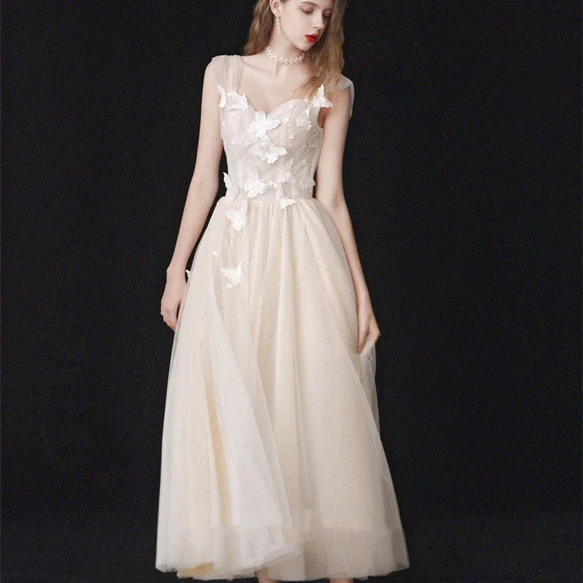 Bridesmaid Gauze Dress Toast Dinner Annual Meeting - VAleG