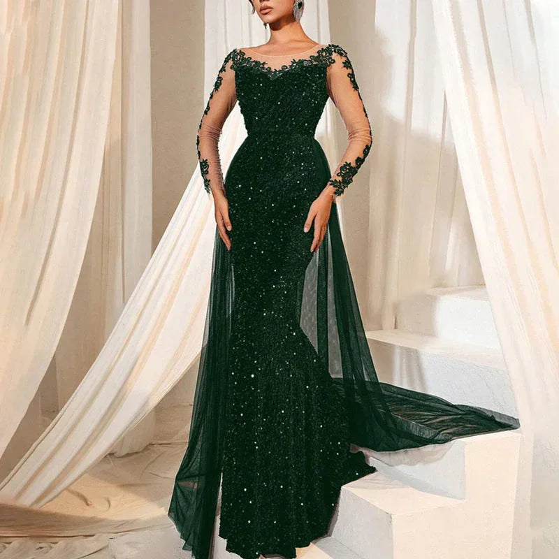 Women's Dance Lace Party Evening Dress - VAleG