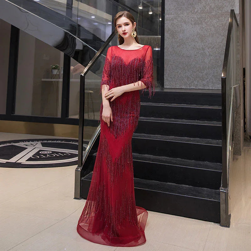 Temperament Hostess Evening Dress Woman - VAleG