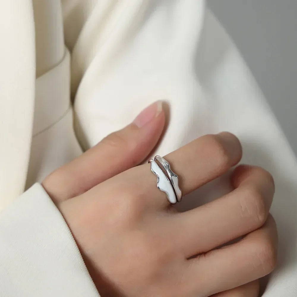 18K Gold-Plated Open Ring - VAleG